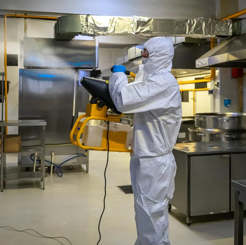 Municipal and Commercial Disinfecting work by JP Maguire Associates in Connecticut